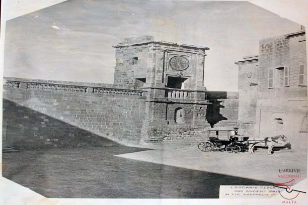 The Old Clock Tower from Cathedral Square