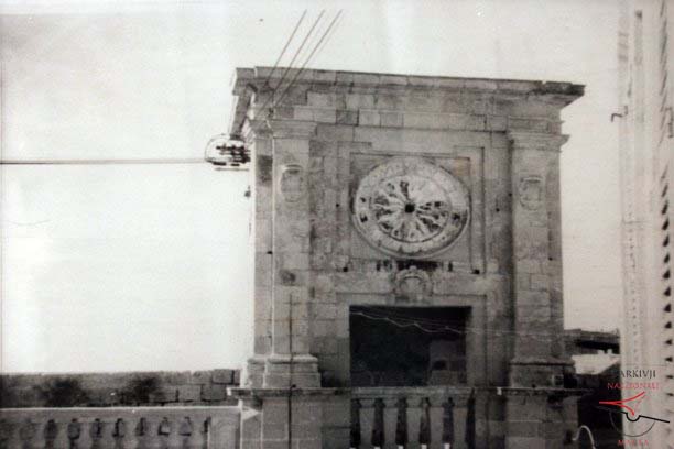 Old clock tower at the Citadel