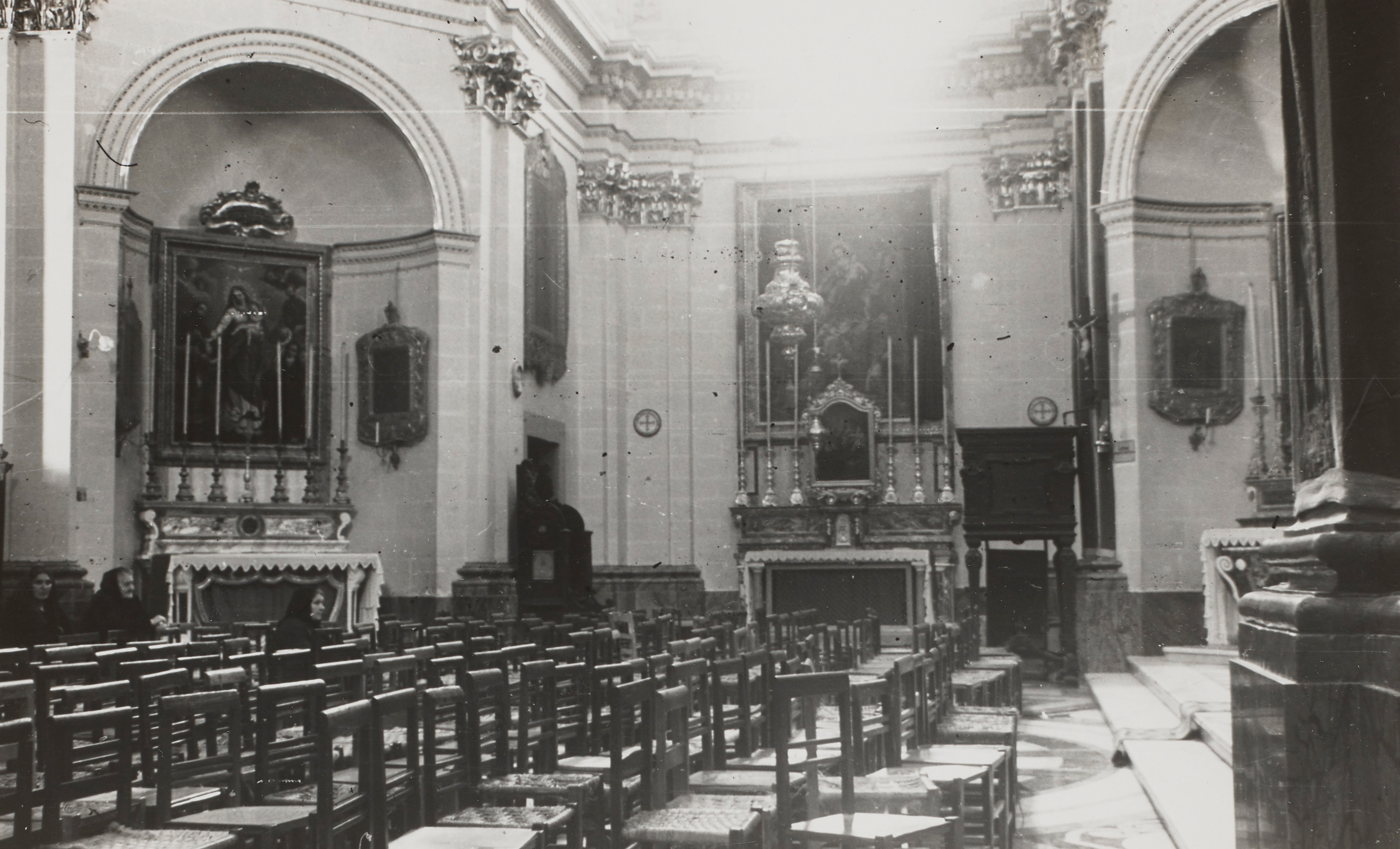 Interior of Għarb Parish Church