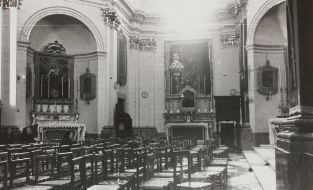 Interior of Għarb Parish Church