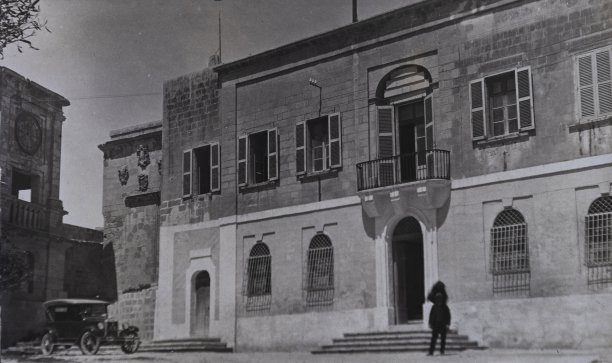 The edifice housing the law courts within the Citadel, Victoria.