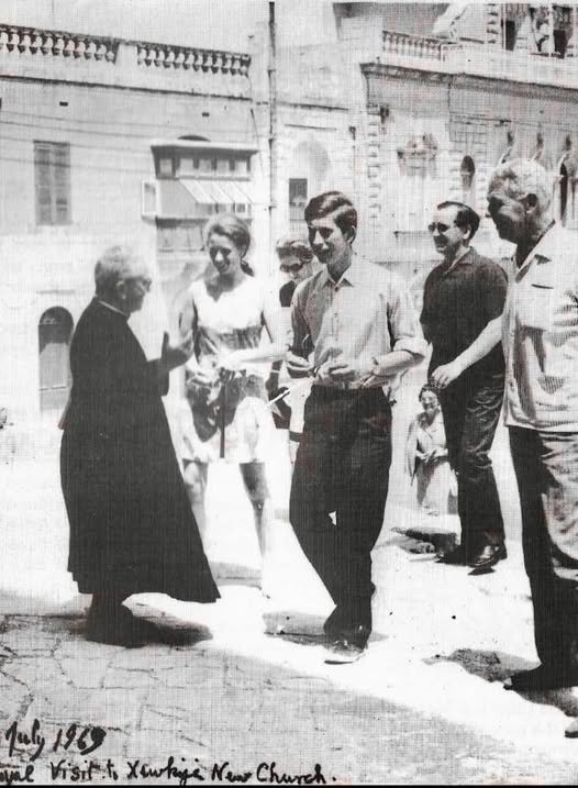 Royal visit to Xewkija Church