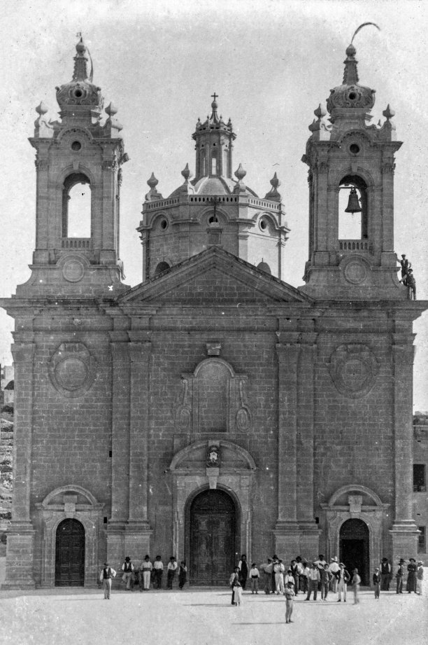 The St Joseph parish church, Qala; photographer unknown.