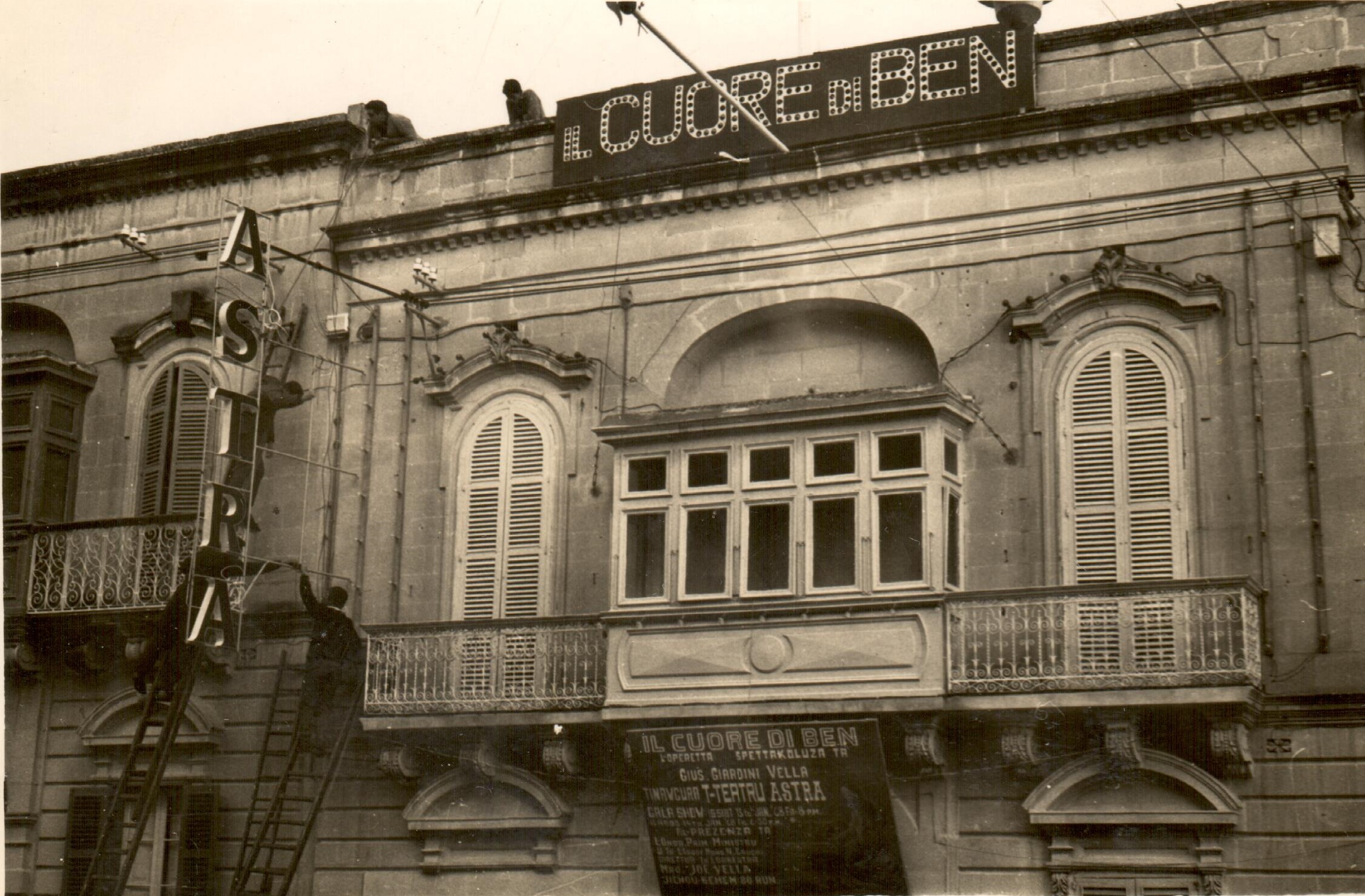 Astra's Historic Facade
