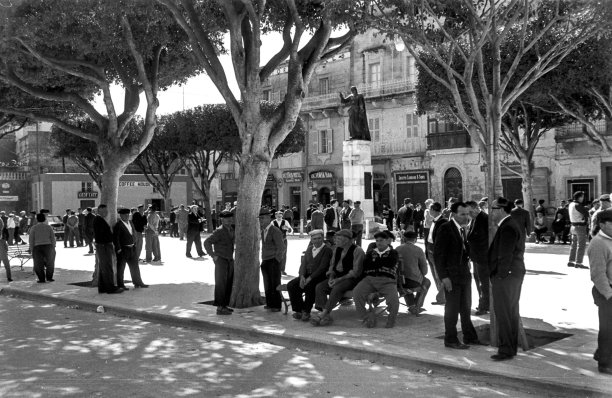 It-Tokk square as documented by Guido Stilon in 1964. Courtesy of Grace Cilia Vincenti & National Archives of Malta.