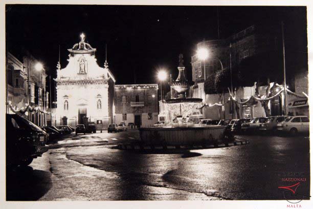 Christmas decorations at St. Francis Square