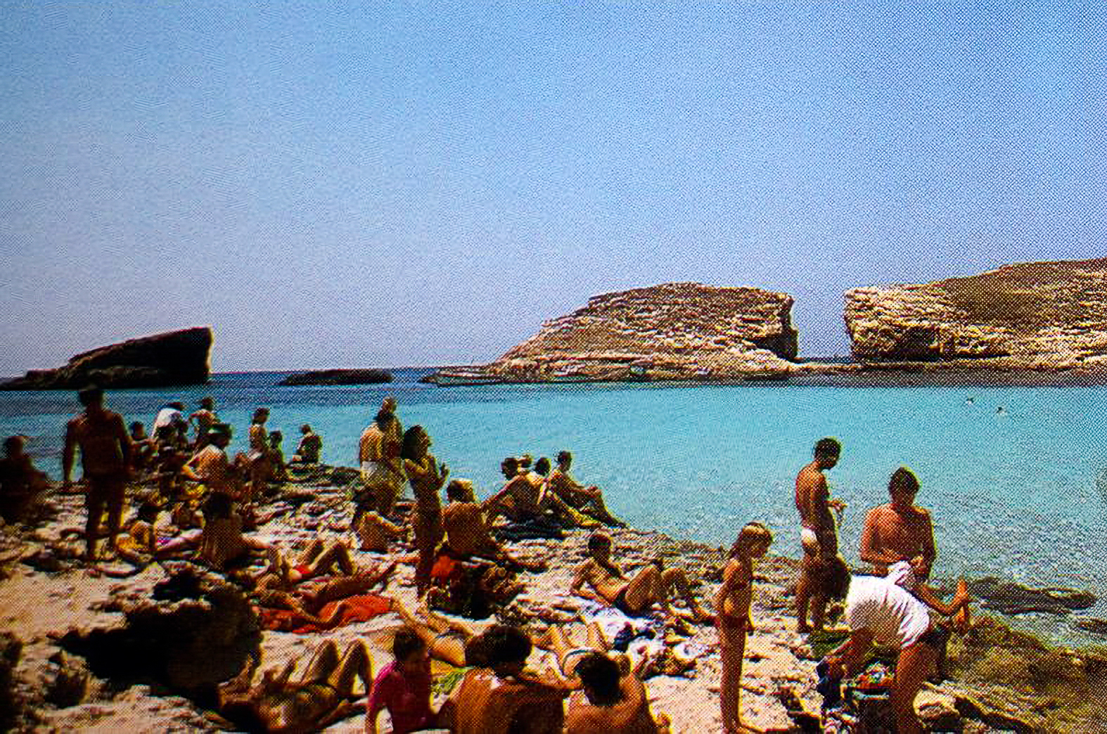 Busy day at Blue Lagoon