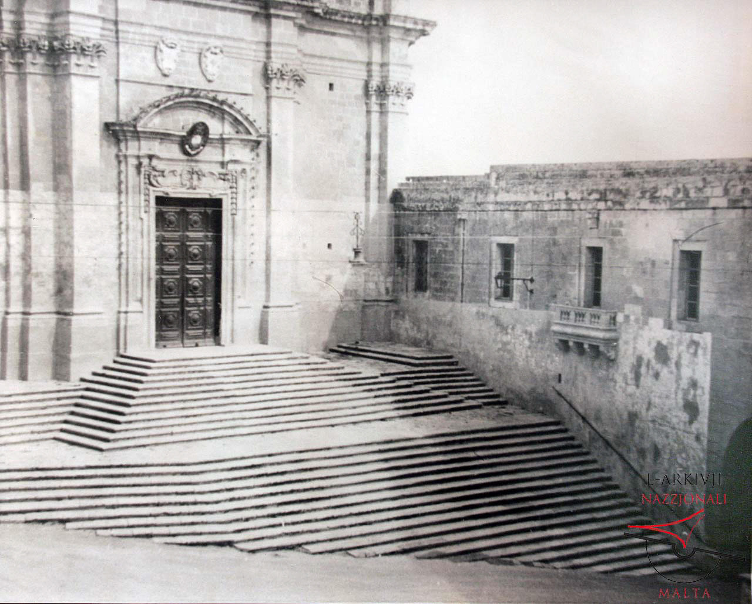 The Cathedral main entrance in the Citadel