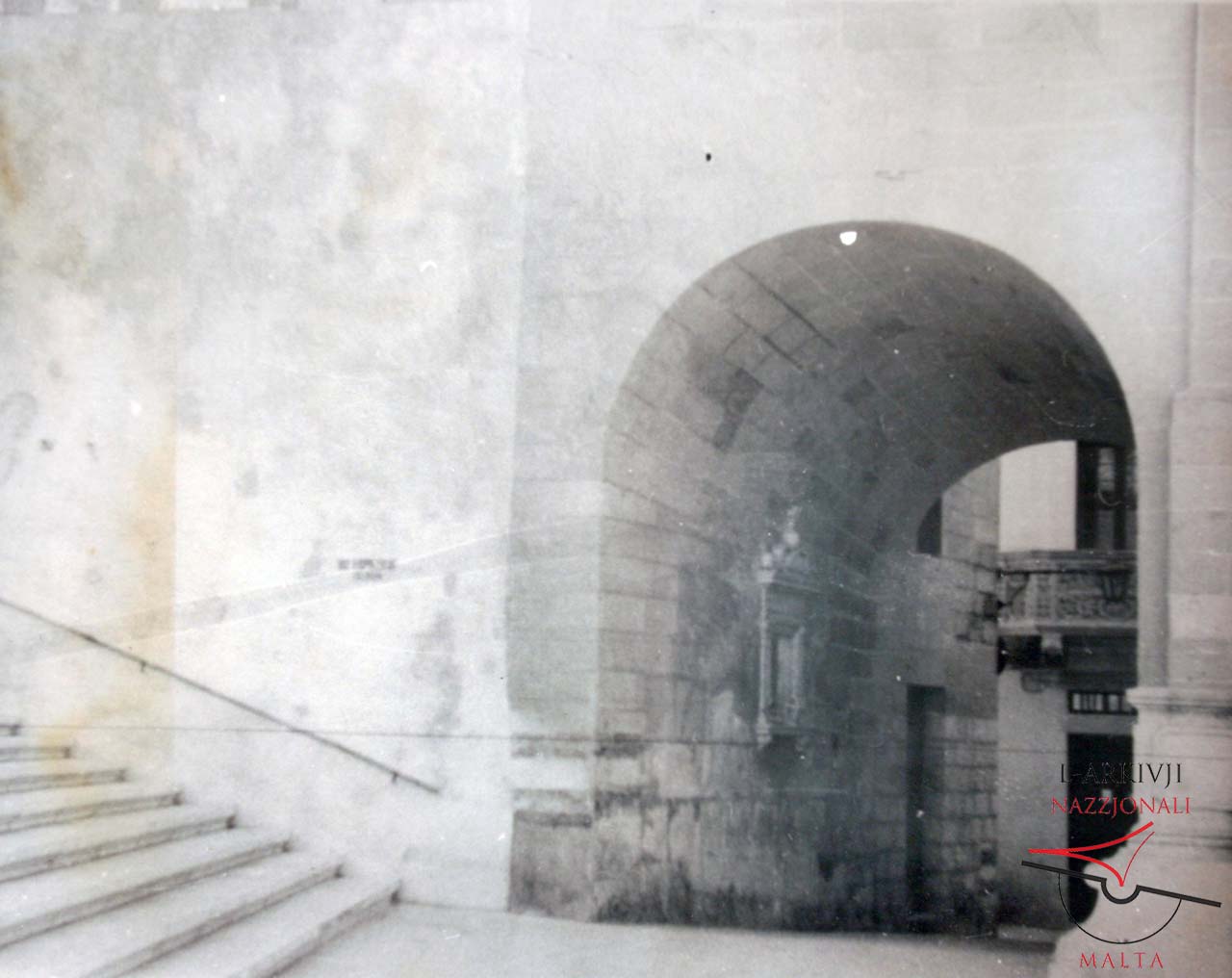 The arched entrance to Cathedral Square in the Citadel
