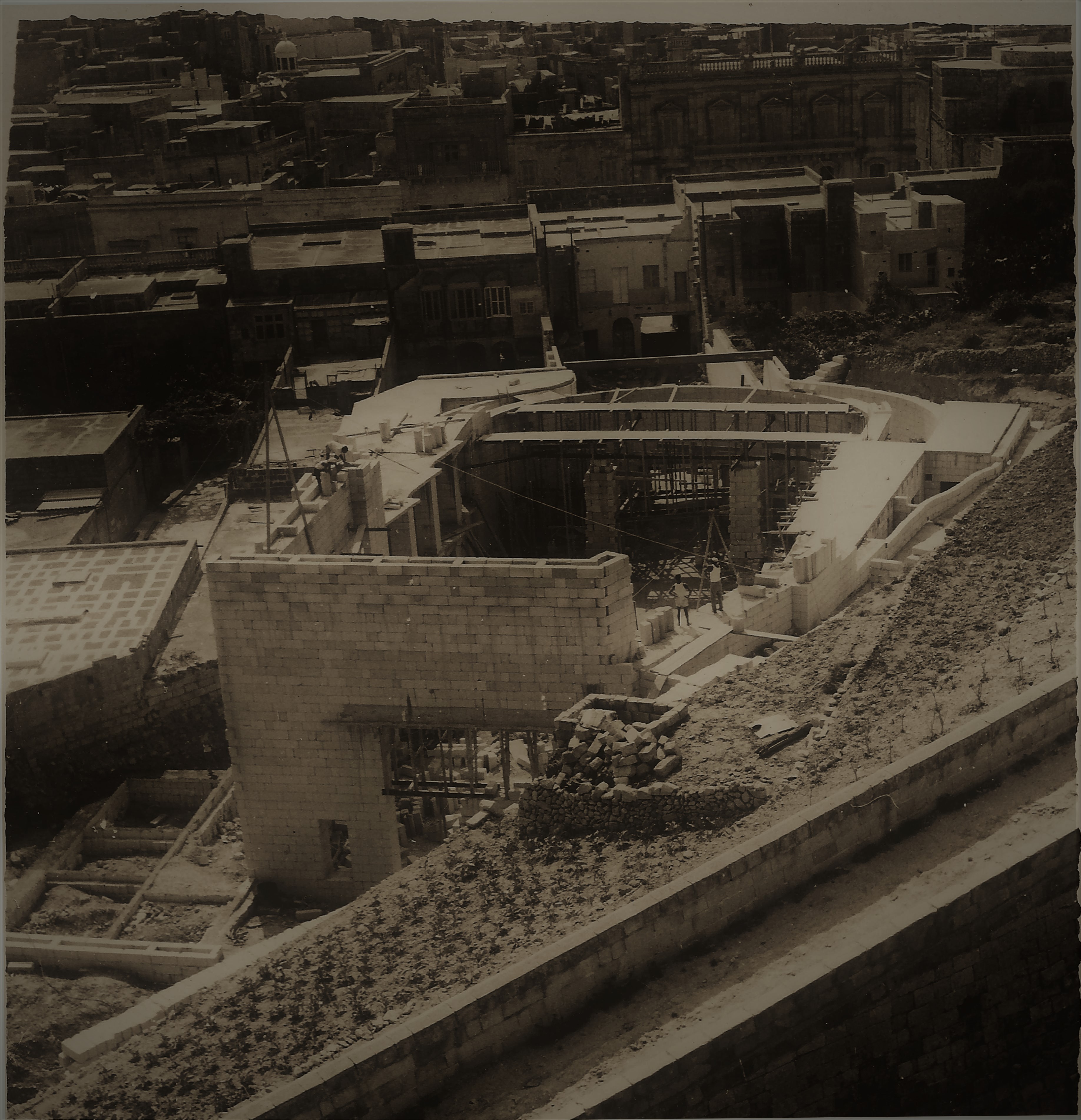 Construction for the building of Astra taking shape