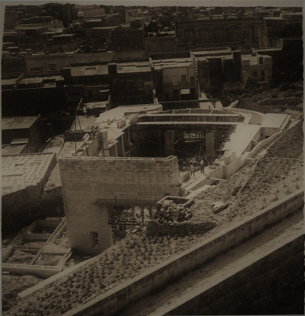 Construction for the building of Astra taking shape