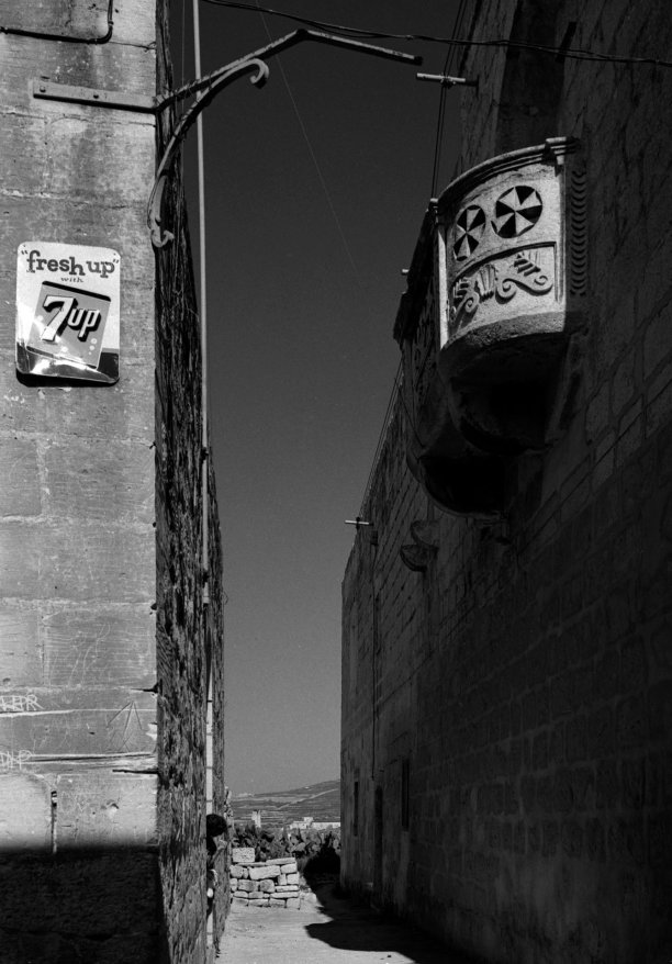 An advert from Gharb, as captured by the late David Wrightson in October 1964