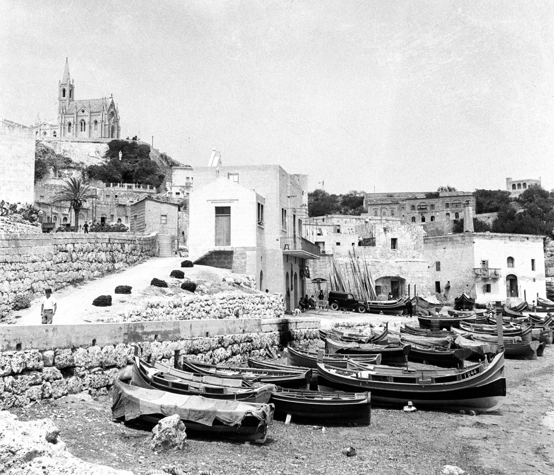 The social fabric of the fishing trade in Mgarr.