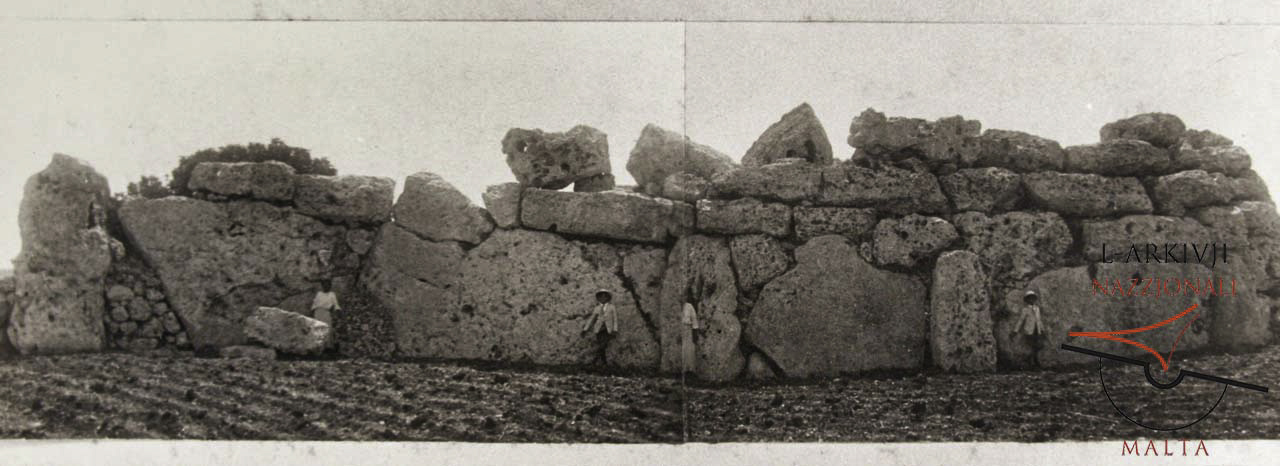 Ggantija Temples' perimeter wall