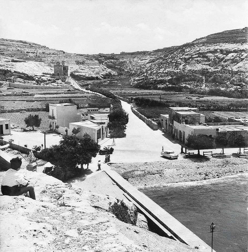 A serene view of Xlendi valley