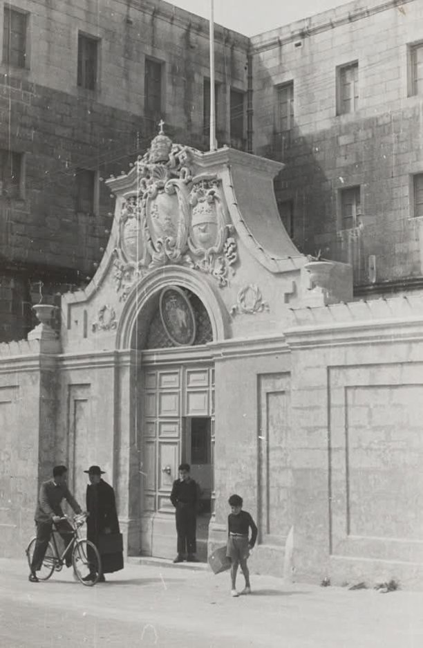 Entrance of the Gozo Seminary, Victoria