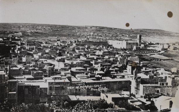 A view of Victoria from atop the Citadel, as photographed by EA Gouder