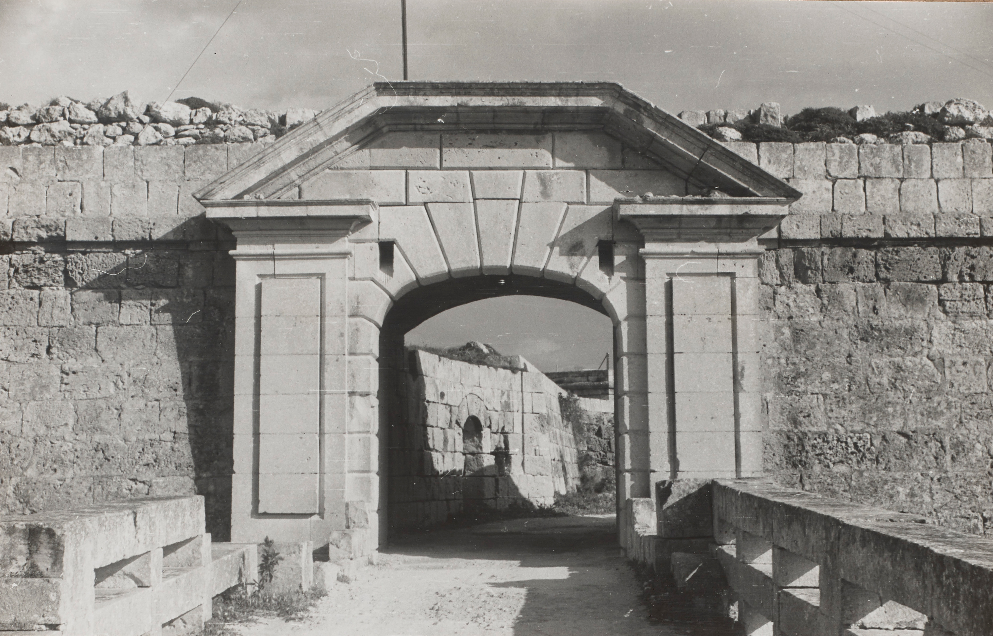 Entrance of Fort Chambray