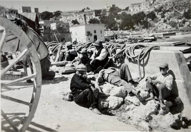 Mġarr Harbour near the pumping station