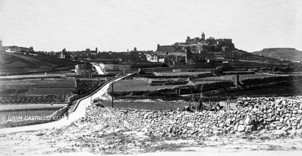 The approach to Victoria as captured by EA Gouder in the 1920s.