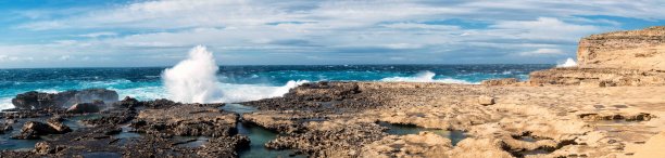 Dwejra coast in turmoil