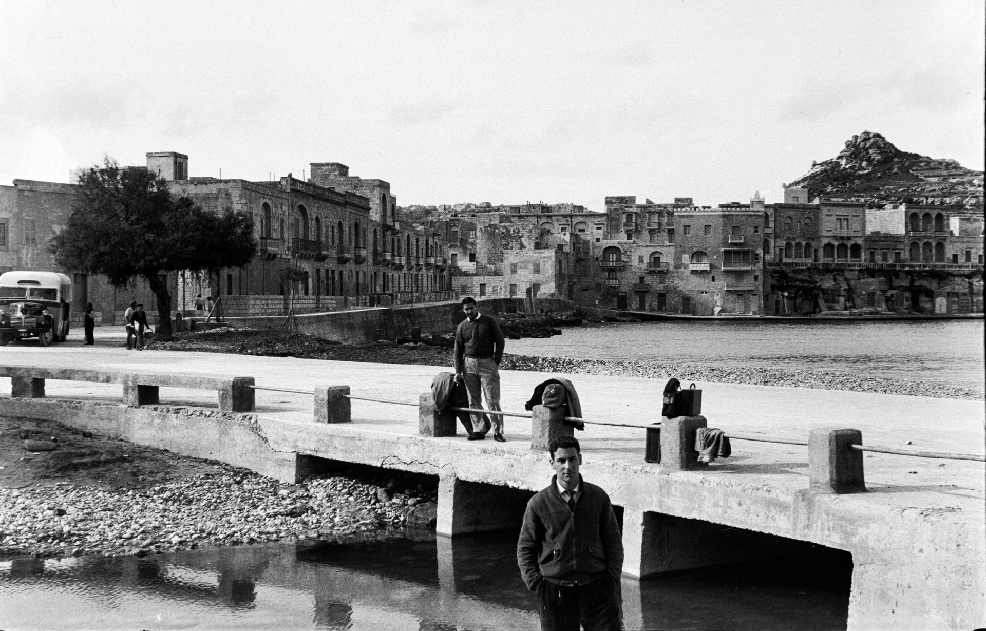 A view of the valley outlet area of Marsalforn from 1964, as captured by Guido Stilon. Courtesy of Grace Cilia Vincenti & National Archives of Malta.