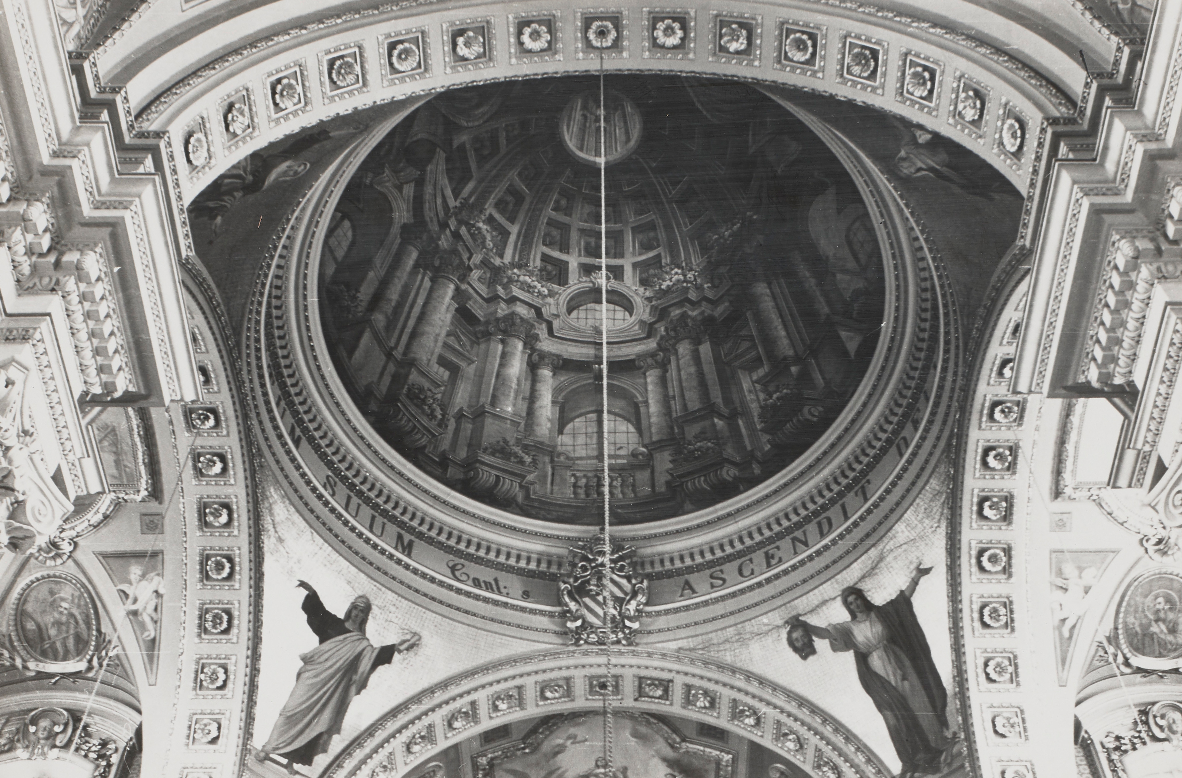Interior dome of Gozo Cathedral