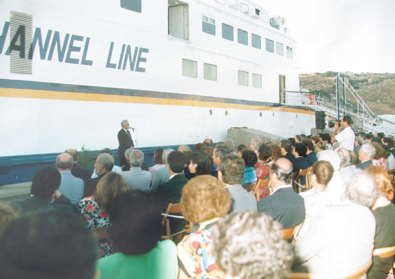 Launching of MV Ta’ Pinu