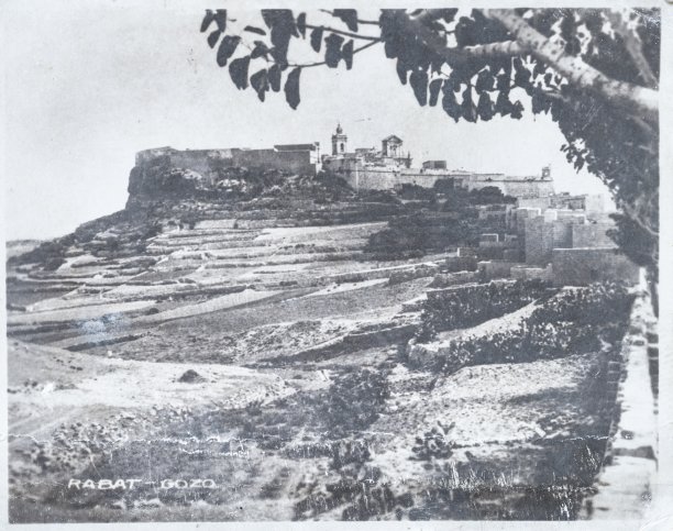 The Citadel photographed from an unusual angle.