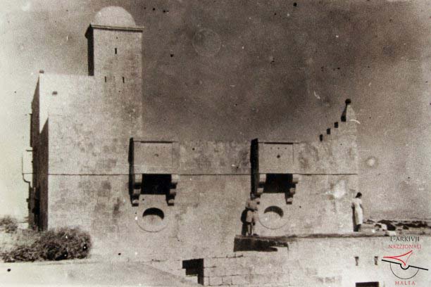 West side of Gourgion Tower
