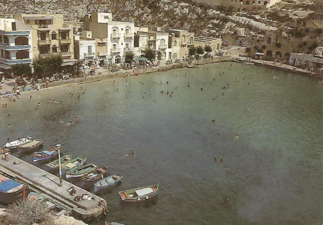 Bustling summer at Xlendi bay