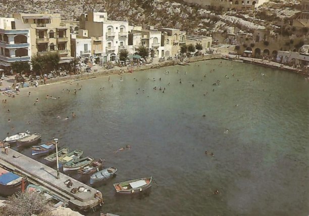 Bustling summer at Xlendi bay