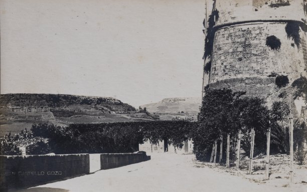 The approach to the Citadel in Victoria in 1929, as documented by EA Gouder.
