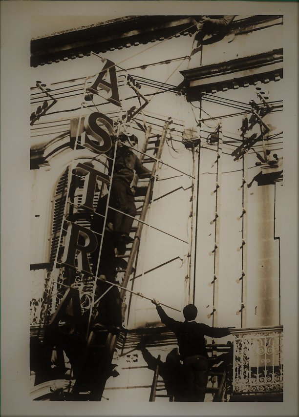 Preparing the Facade of Astra